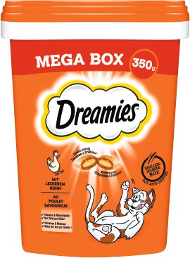 DREAMIES Katzensnack Megabox Huhn 350 g