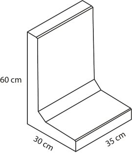 EBENSEER L-Winkelsteine Naturgrau 30x35x60 cm (LxBxH)