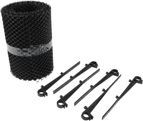 WINDHAGER Dachrinnen-Abdeckung COVER 16 cm x 6 m
