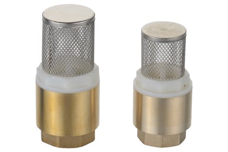 Rückschlagventil-Sieb-Set Aus Messing - 2,5cm Für Gartenbewässerung & Teiche