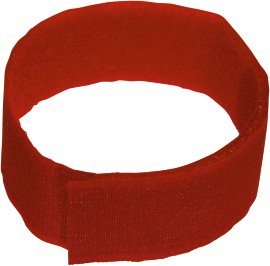 Fessel-Markierungsband rot, 10 Stk.
