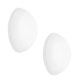 WAGNER Wandpuffer Weiß 20 mm 2 Stk.