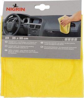 NIGRIN Cockpit-Tuch 2 Stk.