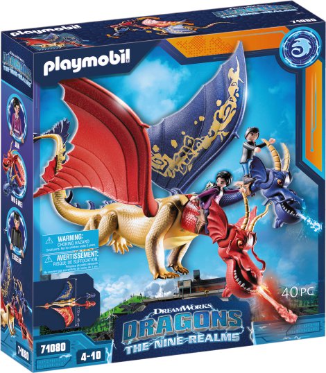 PLAYMOBIL® Dragons The Nine Realms Wu und Wei mit Jun