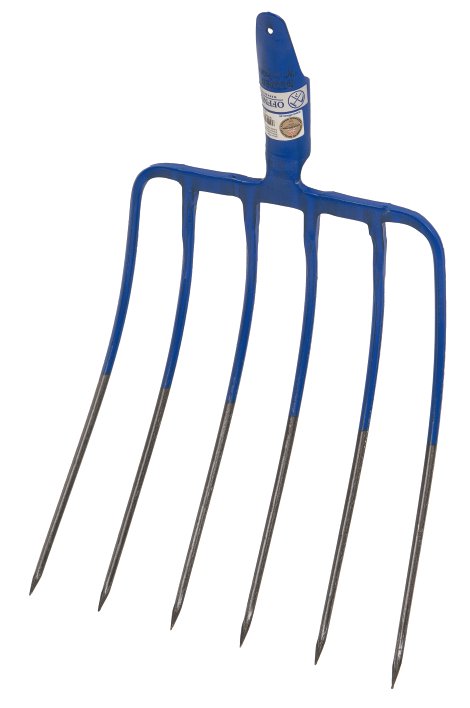 OFFNER Silogabel 6 Zinken mit Federdülle ohne Stiel