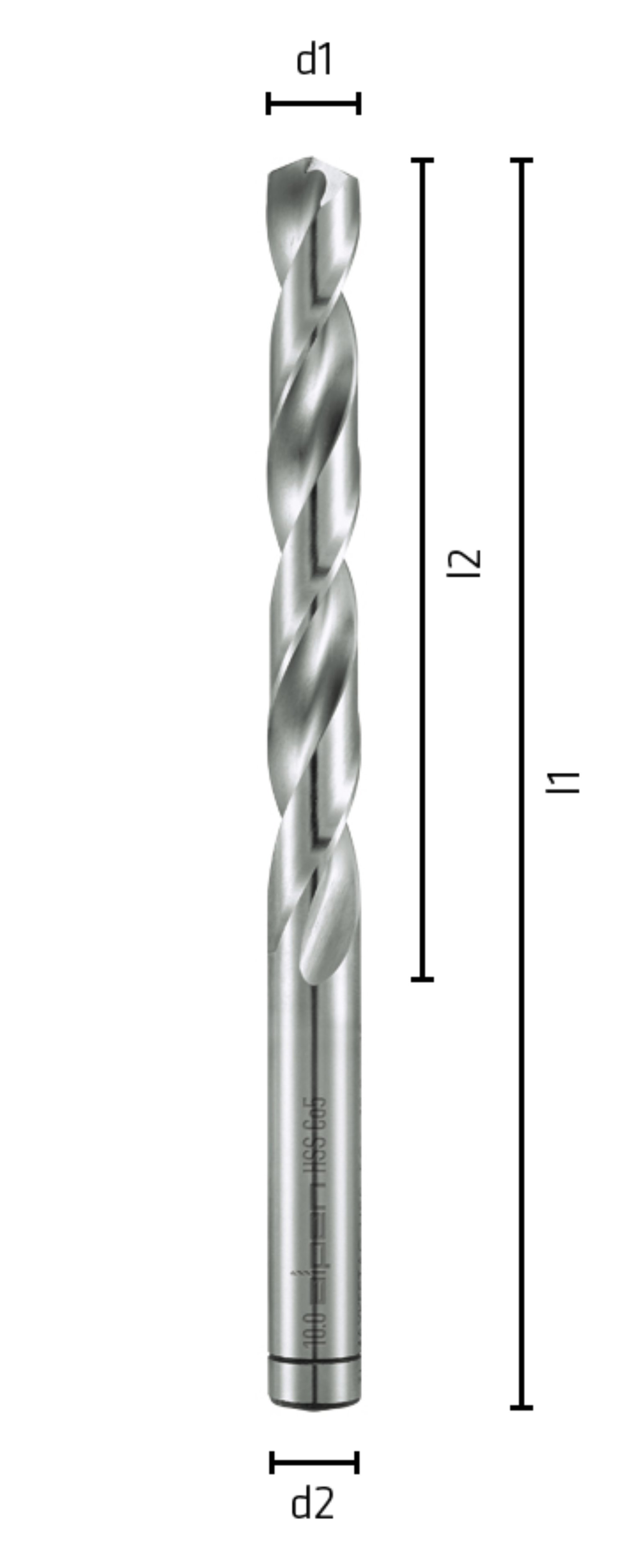 ALPEN Bohrer-Kassette HSS Cobalt KM19, 19-tlg.