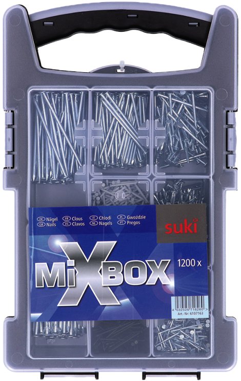 SUKI Nägel-Mixbox Maxi 1200 Stk.