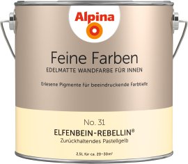 ALPINA Feine Farbe Elfenbein Rebellin 2,5 l