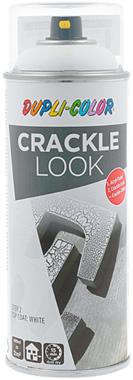 DUPLI-COLOR Crackle-Effekt Spray Weiß 400 ml