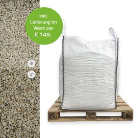 CASAFINO Marmorsplitt mattweiß 1000kg Bigbag
