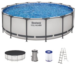 BESTWAY Steel Pro Max Framepool-Set 4,57x1,22 m