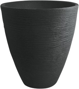 LIENBACHER Pflanztopf Tropea Anthrazit Ø 40cm