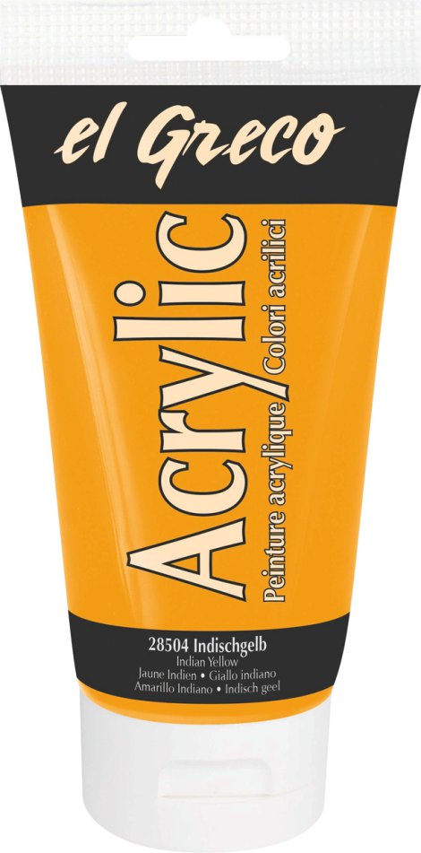 KREUL Acrylfarbe el Greco Indischgelb 150 ml