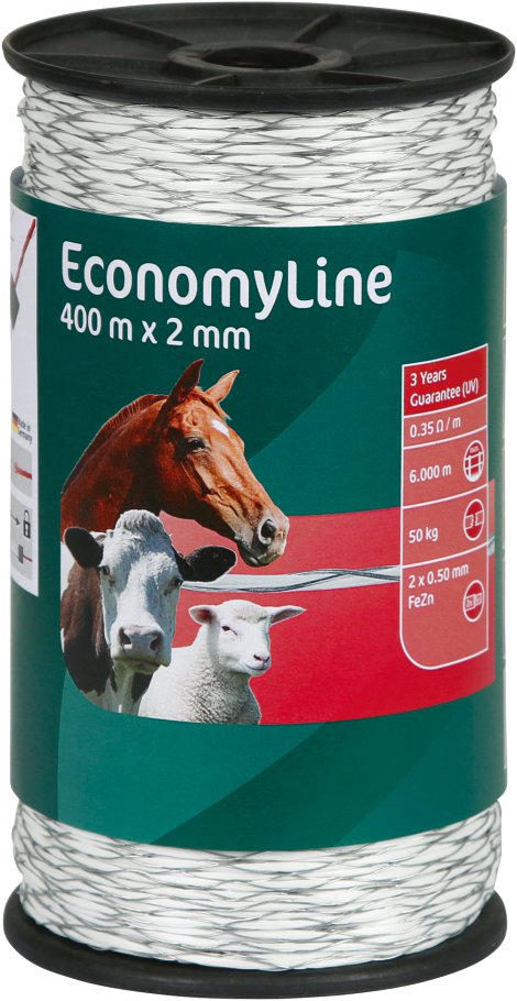 EconomyLine Litze 400 m, kreuzgewickelt