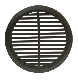 Möbelgitter innen rund Ø 45 mm Braun