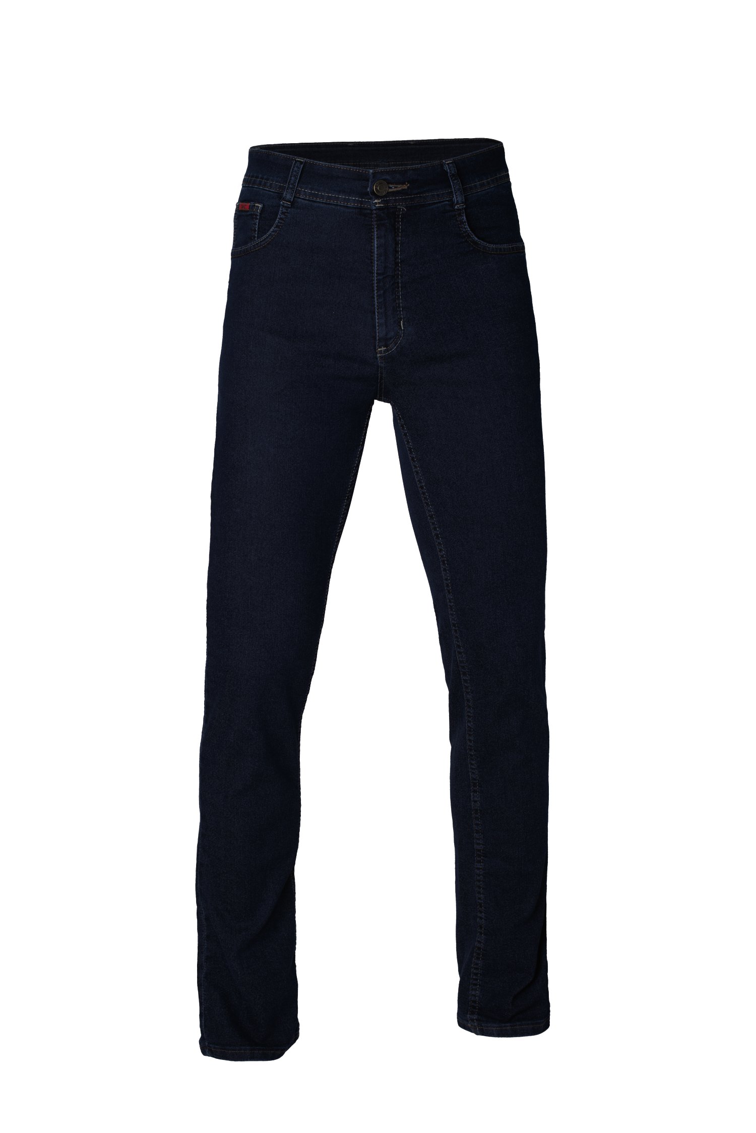 POKER JEANS Herren Winterjeans Schwarz