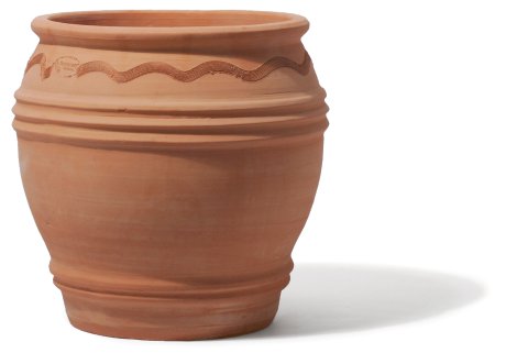 Pflanzgefäß Zonarati Terracotta ⌀ 52x52cm