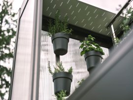 BIOHORT Pflanzentopf 2x0,5, 2x1 für BIOHORT Gewächshaus Florentina