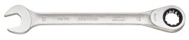 GEDORE Maulschlüssel + Ring-Ratsche 19 mm