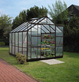 VITAVIA Gewächshaus Mars HKP 6 mm Schwarz