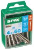 SPAX Schraube A2 Torx 4,5x60 mm M 25 Stk.