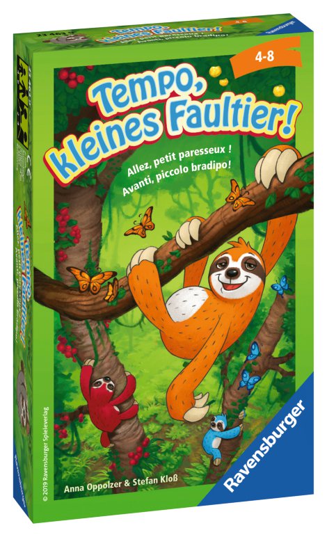RAVENSBURGER Mitbringspiel Tempo kleines Faultier