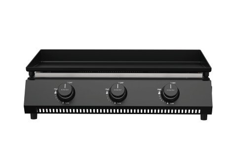 COZZE® Gas Plancha-Grill G-700 inkl. Regler/3 Brenner, 6,6 kW/50mbar 66,5x45,5x22,5 cm (BxTxH)