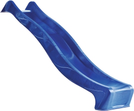 Rutsche Wellenform 295 cm, blau