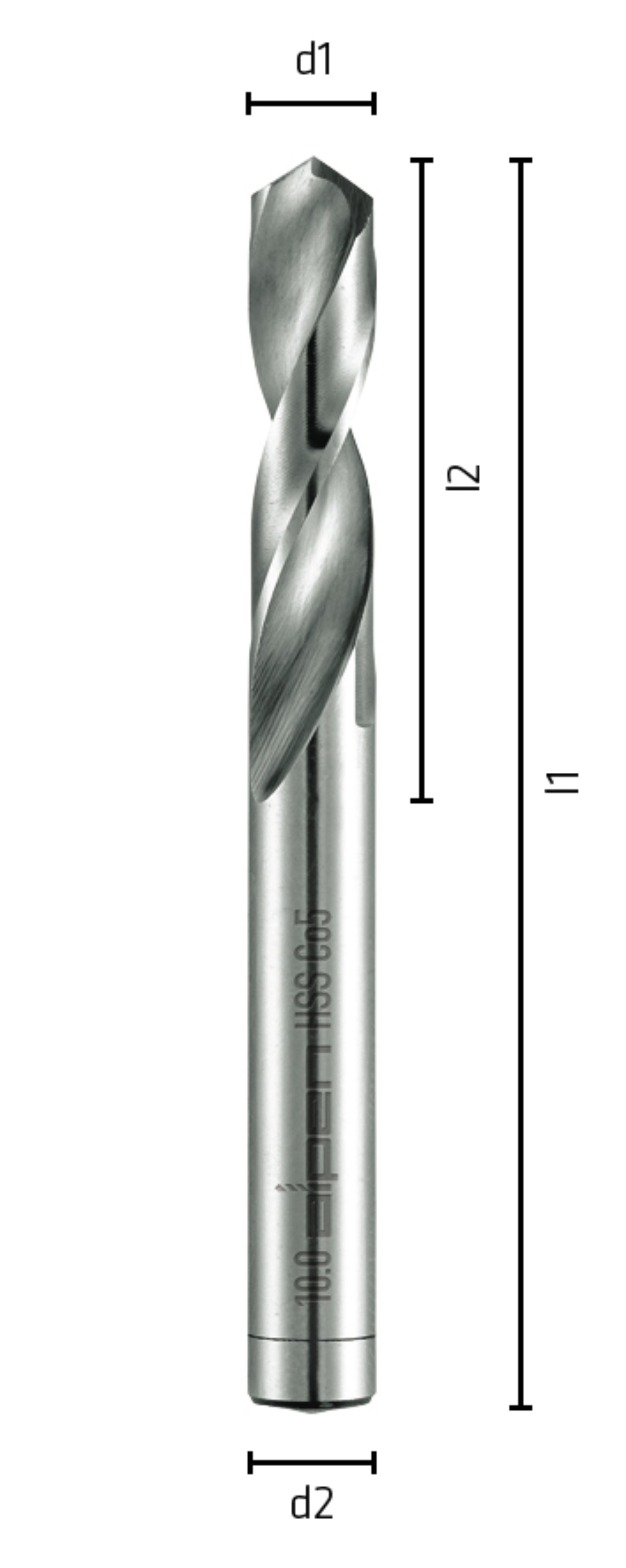 ALPEN Bohrer-Set Cobalt HSS TM PZ6, 2-8 mm