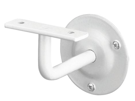 ALPERTEC Handlaufstütze Stahl beschichtet Weiß