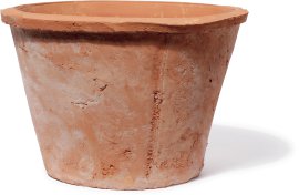 Pflanzgefäß Braga mit Loch Terracotta
