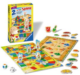 RAVENSBURGER Mitbringspiel Zwei erste Spiele