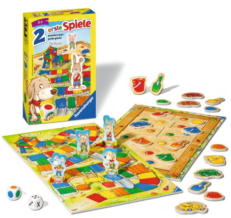 RAVENSBURGER Mitbringspiel Zwei erste Spiele