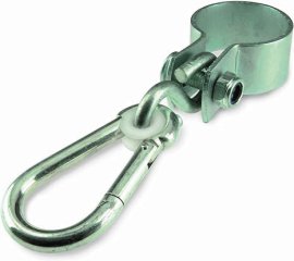 SUKI Karabinerhaken verzinkt mit Mansch