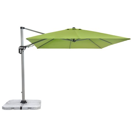 DOPPLER Pendelschirm Active II Ø 350x260 cm, FreshGreen