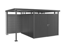 BIOHORT Rückwand SD H2-H5 Dunkelgrau-Metallic S