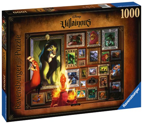 RAVENSBURGER Puzzle Villainous Scar