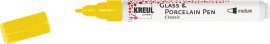 KREUL Porcelain Pen brillant Signalgelb