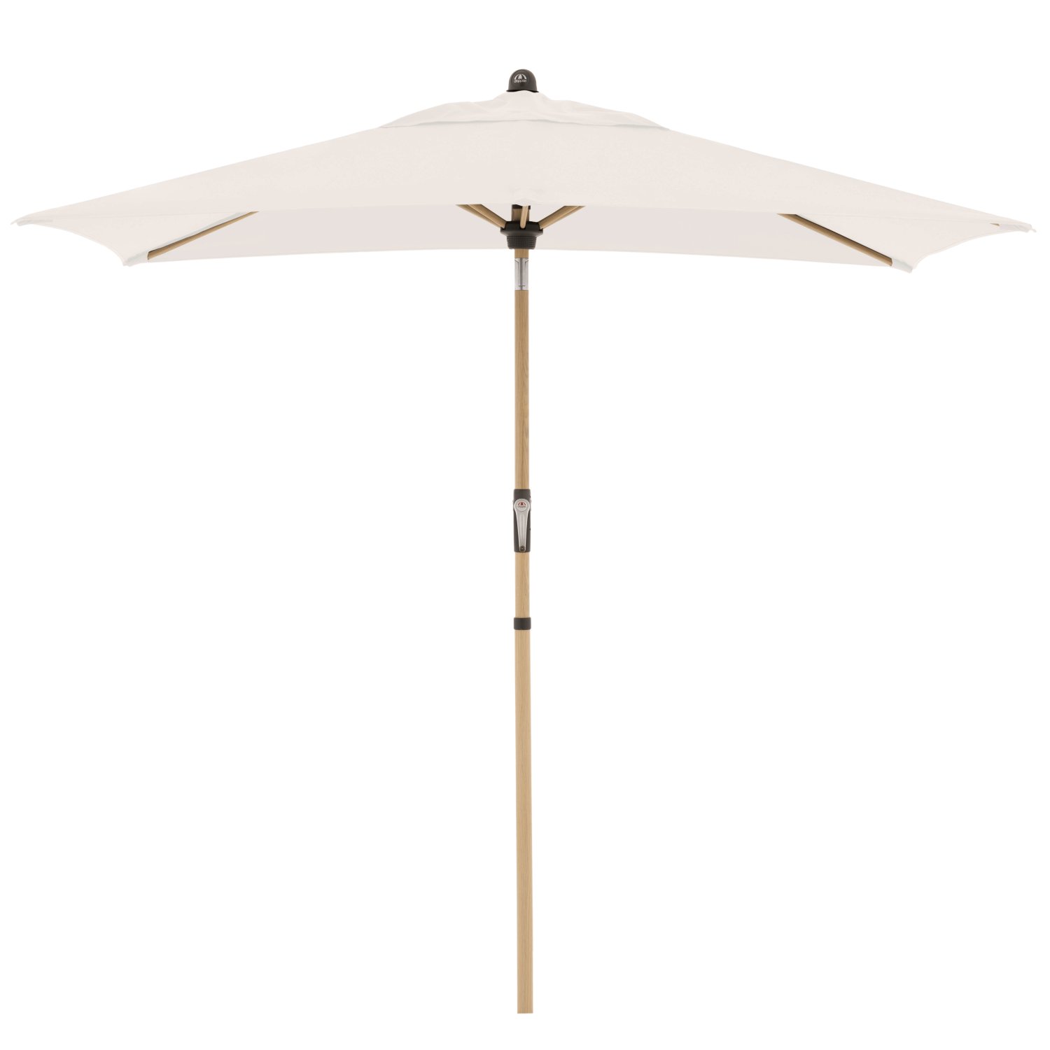 DOPPLER Sonnenschirm Alu-Wood Ultra 210x140 cm Natur