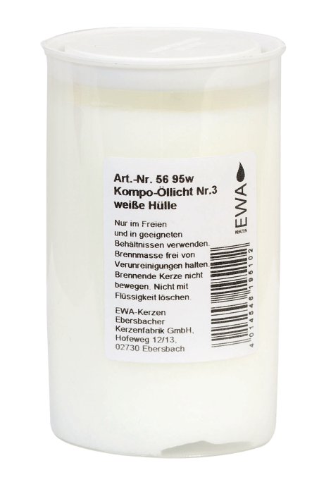 JEKA Kompositions-Öllicht Nr. 3, Weiß