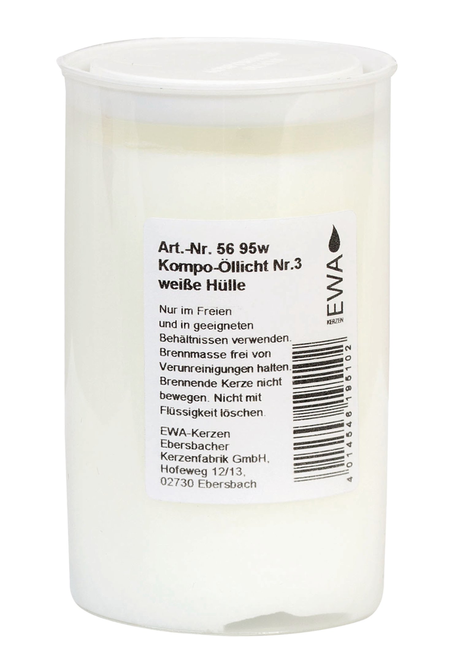 JEKA Kompositions-Öllicht Nr. 3, Weiß