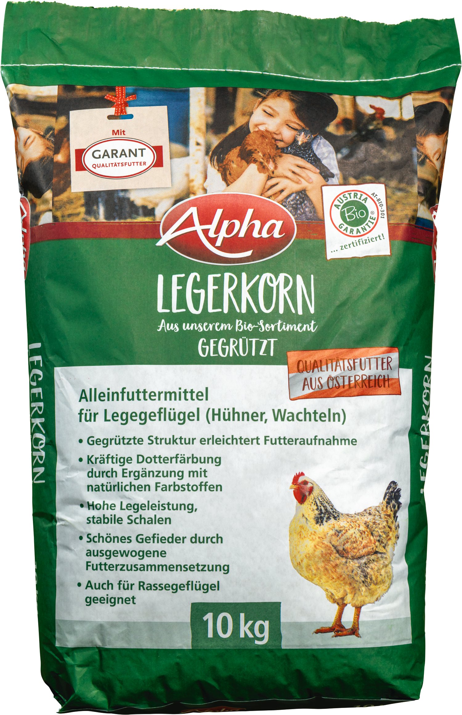 ALPHA Bio Legekorn - gegrützt, 10 kg