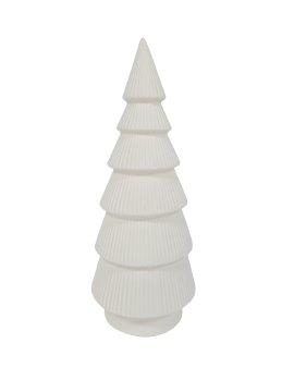 LED-Dekofigur Baum Weiß