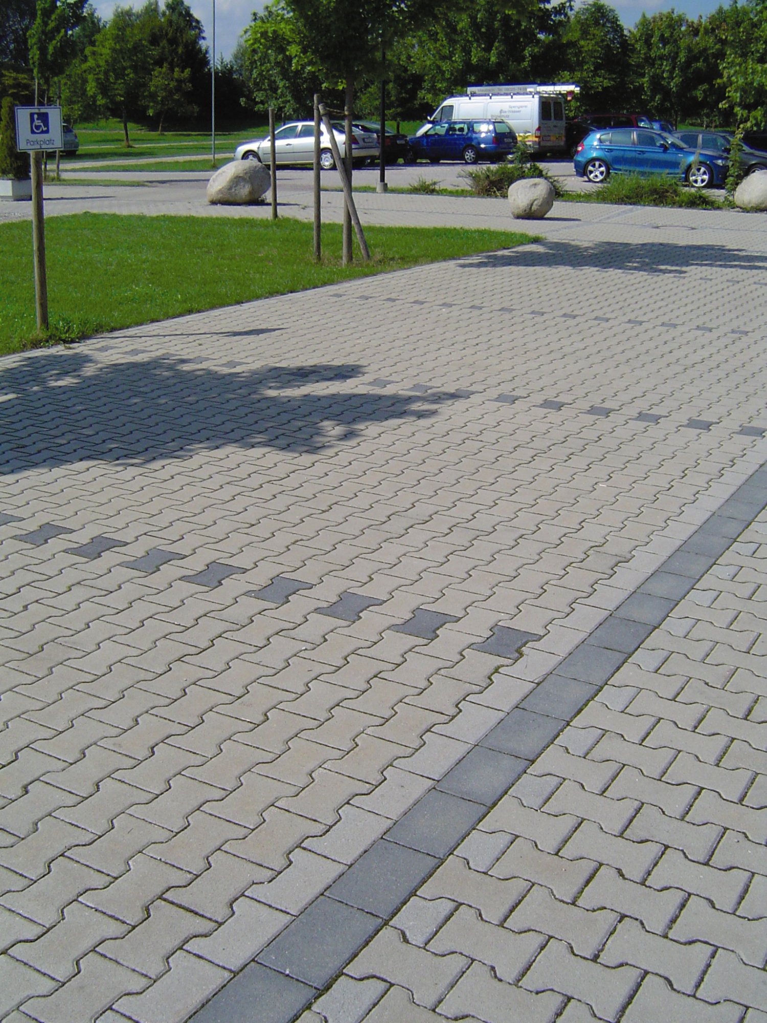 EBENSEER Doppelverbund Naturgrau 8 cm