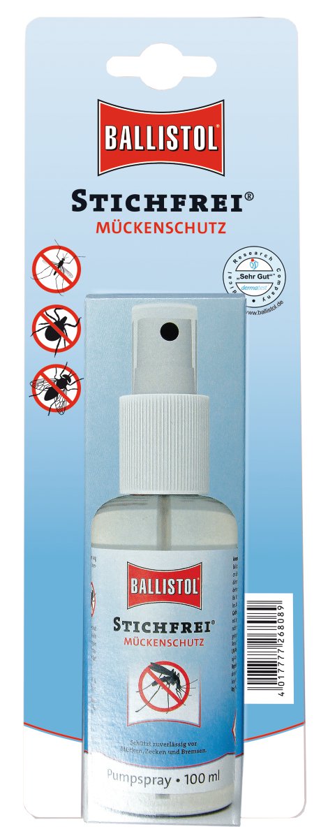 BALLISTOL Mückenschutz Stichfrei Pumpspray 100 ml
