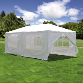 Partyzelt Weiß 3x6 m