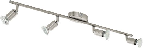 EGLO LED-Lichtschiene Buzz-LED mit 4 beweglichen Spots