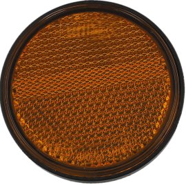 UNITEC Seitenreflektor Gelb 62 mm
