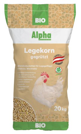ALPHA Bio Legekorn - gegrützt 20 kg