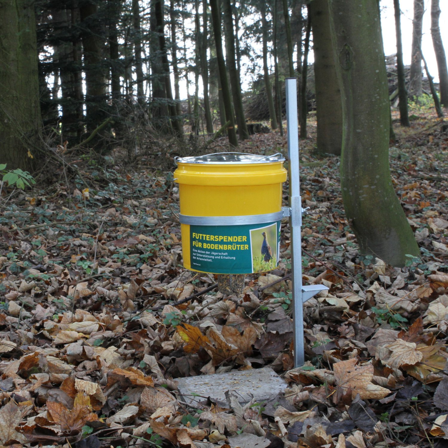 Futterspender für Bodenbrüter 7 L (6 Stück)